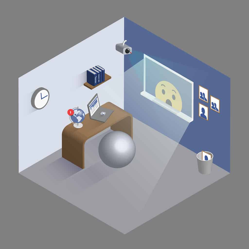 Facebook-designed home office