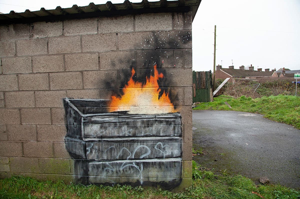 Banksy New Mural Appeared In South Wales Town Of Port Talbot Freeyork