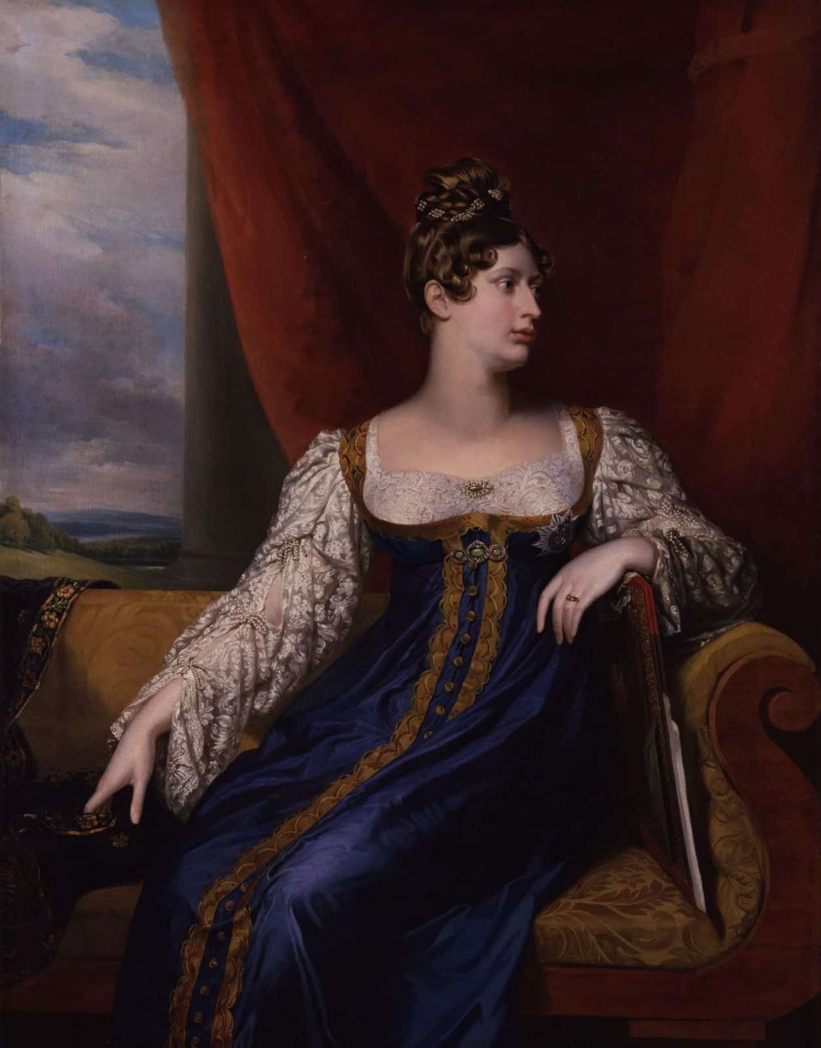 Princess Charlotte of Wales by Dawe (1817)