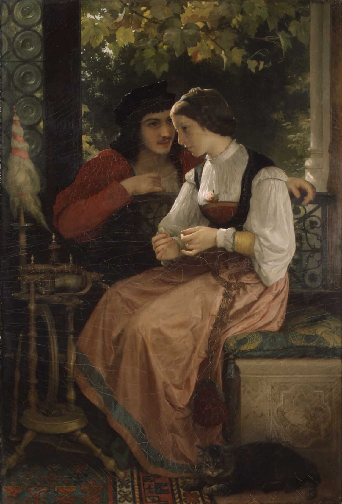 William Adolphe Bouguereau (1825 1905) The Proposal (1872)